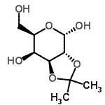 CAS#: 640285-46-7, 2,3-O-Isopropylidene-alpha-D-galactopyranose