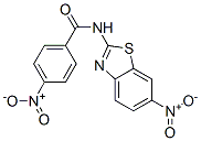 CAS#: 64036-74-4, N-(6-Nitrobenzothiazol-2-Yl)-4-Nitrobenzamide