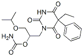 CAS#: 64038-12-6, 1-[2-(Aminocarbonyloxy)-3-Isopropoxypropyl]-5-Ethyl-5-Phenyl-2,4,6(1H,3H,5H)-Pyrimidinetrione