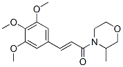 CAS#: 64038-99-9, 3-Methyl-4-[3-(3,4,5-Trimethoxyphenyl)Propenoyl]Morpholine
