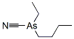 CAS 登录号：64049-06-5， 丁基氰基乙基胂