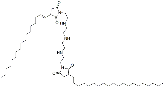CAS#: 64051-48-5, 1-[2-[[2-[[2-[[2-[3-(Icosenyl)-2,5-Dioxo-1-Pyrrolidinyl]Ethyl]Amino]Ethyl]Amino]Ethyl]Amino]Ethyl]-3-(Octadecenyl)Pyrrolidine-2,5-Dione