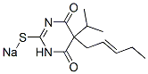 CAS 登录号：64059-38-7， 5-异丙基-5-(2-戊烯基)-2-钠硫基-4,6(1H,5H)-嘧啶二酮