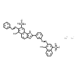 CAS 登录号：6406-48-0， 二钠6-羟基-2-{3-[(1-羟基-4-磺酸-2-萘基)偶氮]苯基}-7-(苯基偶氮)-1H-萘并[1,2-d]咪唑-8-磺酸酯