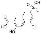 CAS 登录号：6407-90-5， 3,5-二羟基-7-磺基-2-萘甲酸