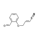 CAS#: 640737-18-4, (2E)-4-(2-Formylphenoxy)-2-butenenitrile