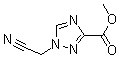 CAS#: 64074-25-5, 1-(Cyanomethyl)-1H-1,2,4-Triazole-3-Carboxylicacid Methyl Ester