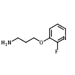 CAS#: 640749-59-3, 3-[(2-Fluoro-3-pyridinyl)oxy]-1-propanamine