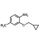 CAS#: 640767-87-9, 2-(Cyclopropylmethoxy)-4-methylaniline