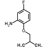 CAS#: 640768-04-3, 5-Fluoro-2-isobutoxyaniline
