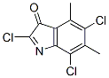 CAS#: 6411-58-1, 2,5,7-Trichloro-4,6-Dimethyl-3H-Indol-3-One
