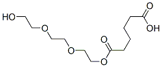 CAS 登录号：64114-59-6， [2-[2-(2-羟基乙氧基)乙氧基]乙基]己二酸氢酯