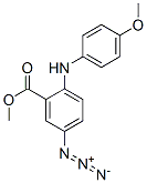 CAS#: 64134-59-4, Methyl 5-Azido-2-(4-Methoxyphenyl)Aminobenzoate