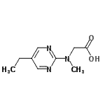 CAS 登录号：64171-60-4， N-(5-乙基-2-嘧啶基)-N-甲基甘氨酸