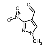 CAS#: 64182-15-6, 1-Methyl-3-nitro-1H-pyrazole-4-carbaldehyde