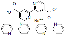 CAS#: 64189-97-5, Ruthenium Bis(Bipyridine)Dicarboxybipyridine