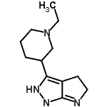 CAS#: 641991-61-9, 3-(1-Ethyl-3-piperidinyl)-1,2,4,5-tetrahydropyrrolo[2,3-c]pyrazole