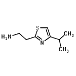CAS#: 642081-25-2, 2-(4-Isopropyl-1,3-thiazol-2-yl)ethanamine