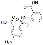 CAS 登录号：6421-87-0， N-(2-羧基-4-氨基苯磺酰基)邻氨基苯甲酸