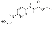 CAS#: 64241-34-5, 2-[6-[Ethyl(2-Hydroxypropyl)Amino]-3-Pyridazinyl]-Hydrazinecarboxylic Acid Ethyl Ester