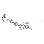 CAS 登录号：6426-67-1， 三钠8-羟基-7-({4'-[(2-羟基-1-萘基)偶氮]-4-联苯基}偶氮)-1,3,6-萘三磺酸酯