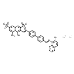CAS#: 6426-68-2, Disodium 5-Amino-4-Hydroxy-3-({4'-[(2-Hydroxy-1-Naphthyl)Diazenyl]-4-Biphenylyl}Diazenyl)-2,7-Naphthalenedisulfonate