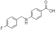 CAS#: 64260-96-4, 4-[(4-Fluorobenzyl)amino]benzoic acid