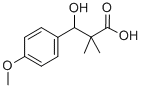 CAS#: 64284-35-1, 2,2-Dimethyl-3-Hydroxy-3-(4-Methoxyphenyl)Propionic Acid