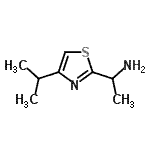 CAS#: 642931-76-8, 1-(4-Isopropyl-1,3-thiazol-2-yl)ethanamine
