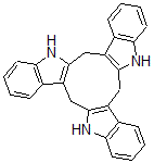 CAS#: 64299-06-5, 5,6,11,12,17,18-Hexahydrocyclonona[1,2-b:4,5-b':7,8-b'']triindole