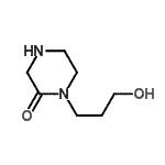 CAS#: 643084-42-8, 1-(3-Hydroxypropyl)-2-piperazinone