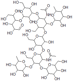 CAS 登录号：64309-01-9， 二岩藻糖基-对-乳-N-六糖