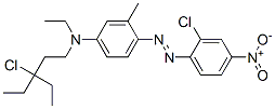 CAS#: 64346-61-8, [2-[[4-[(2-Chloro-4-Nitrophenyl)Azo]-3-Methylphenyl]Ethylamino]Ethyl]Diethylmethyl Chloride