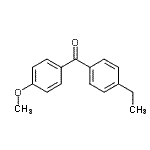 CAS 登录号：64357-92-2， (4-乙基苯基)(4-甲氧基苯基)甲酮