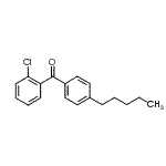 CAS#: 64358-08-3, (2-Chlorophenyl)(4-pentylphenyl)methanone