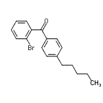 CAS#: 64358-18-5, (2-Bromophenyl)(4-pentylphenyl)methanone