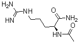CAS 登录号：64365-27-1， (2S)-2-(乙酰氨基)-5-[(氨基亚胺甲基)氨基]-戊酰胺
