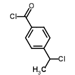 CAS#: 64382-49-6, 4-(1-Chloroethyl)benzoyl chloride