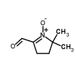 CAS#: 64388-53-0, 2,2-Dimethyl-3,4-dihydro-2H-pyrrole-5-carbaldehyde 1-oxide