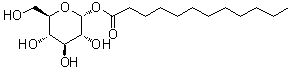 CAS#: 64395-91-1, 1-O-Dodecanoyl-alpha-D-glucopyranose
