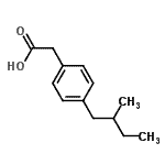 CAS#: 64451-68-9, [4-(2-Methylbutyl)phenyl]acetic acid