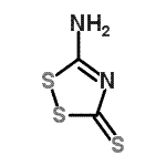 CAS#: 6446-35-1, 5-Imino-1,2,4-Dithiazolidine-3-Thione