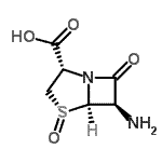 CAS#: 64489-83-4, (2S,4R,5R,6R)-6-Amino-7-oxo-4-thia-1-azabicyclo[3.2.0]heptane-2-carboxylic acid 4-oxide