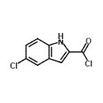 CAS#: 64507-05-7, 5-Chloro-1H-indole-2-carbonyl chloride