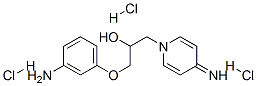 CAS#: 64511-94-0, 1-(3-Aminophenoxy)-3-(4-Iminopyridin-1-Yl)Propan-2-Ol Trihydrochloride
