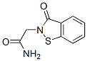 CAS#: 64552-26-7, 3-Oxo-1,2-Benzisothiazole-2(3H)-Acetamide