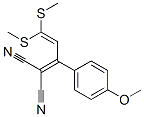 CAS#: 64573-34-8, 2-(4-Methoxyphenyl)-4,4-Bis(Methylthio)-1,3-Butadien-1,1-Dicarbonitrile