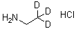 CAS#: 64585-12-2, Ethan-2,2,2-D3-Amine Hydrochloride