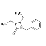 CAS#: 646067-36-9, (3R,4S)-1-Benzyl-3,4-diethyl-2-azetidinone
