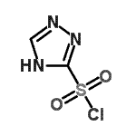CAS#: 6461-29-6, 4H-1,2,4-Triazole-3-Sulfonyl Chloride